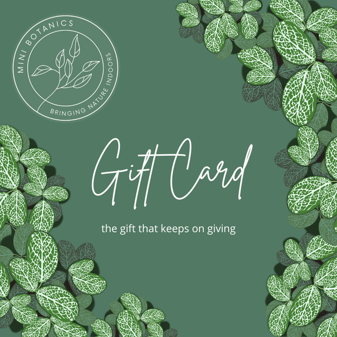 Mini Botanic Gift Card – Mini Botanics