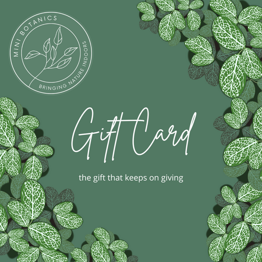 Mini Botanic Gift Card